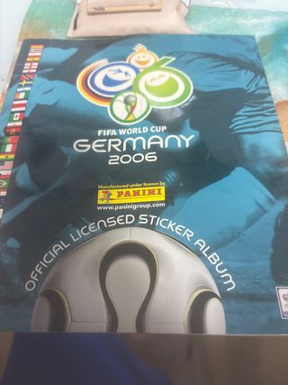 Álbum Panini Mundial Alemania 2006