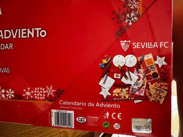 Calendario Adviento Sevilla FC