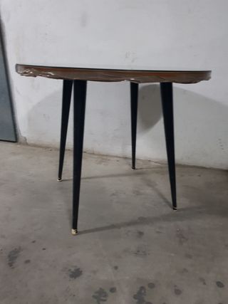 Vendo mesa camilla con cristal