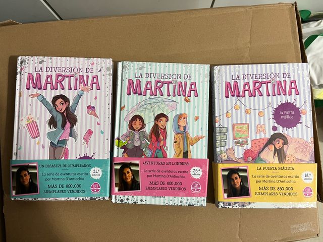La diversión de Martina libros 1, 2 y 3