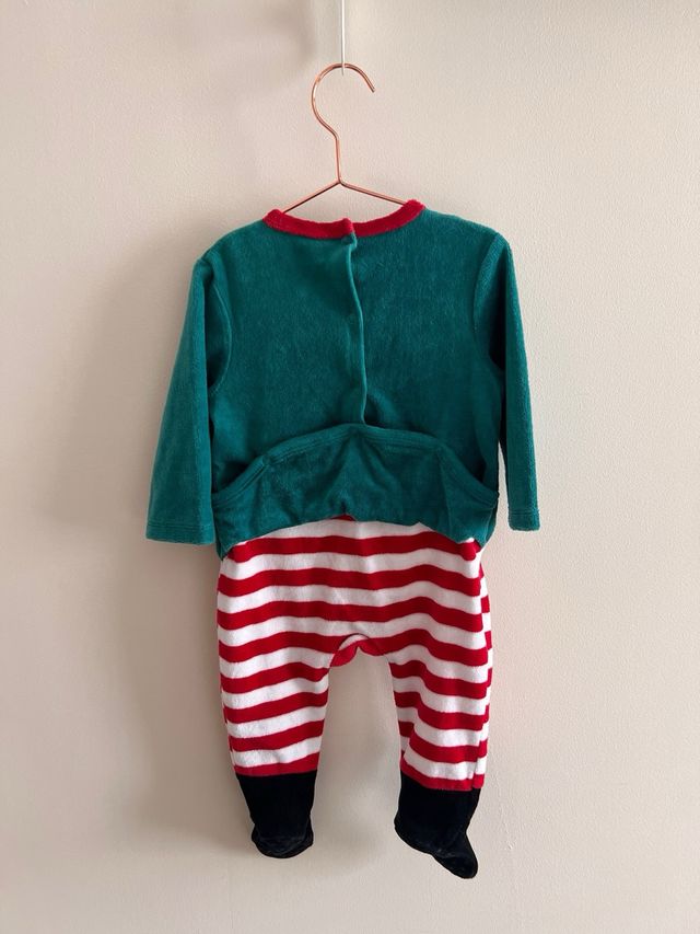 Disfraz / pijama Elfo Bebé 12 Meses