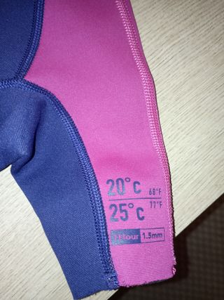 Traje de neopreno niña Olaian - Decathlon 