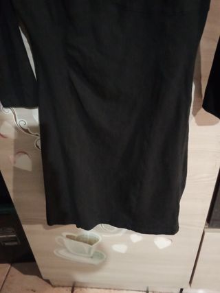 Vestito nero con pizzo