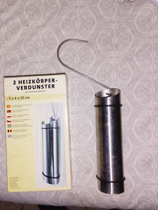 1 Humidificador para radiador. Acero inoxidable