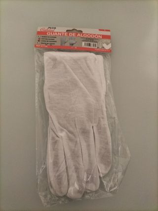 Guantes de Algodón PLUS Calidad Talla L