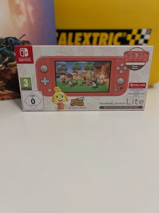 Nintendo Switch Lite Animal Crossing Edición Rosa