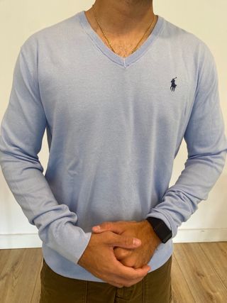 Jersey Polo Ralph Lauren azul 