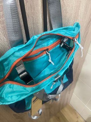 Mochila Patagonia Teal y Gris