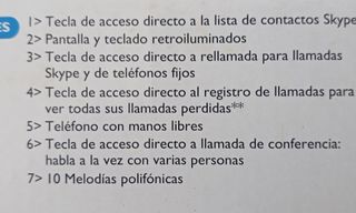Teléfono Inalámbrico Philips VOIP 321