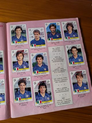 Album Italia 90 COMPLETO