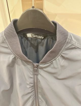 Cazadora bomber azul Zara hombre