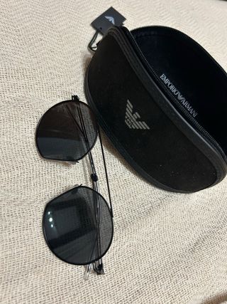 Gafas de sol Emporio Armani negras/grises