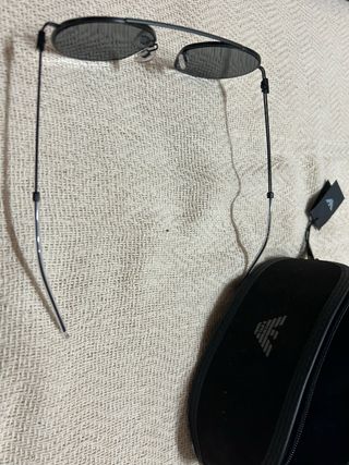 Gafas de sol Emporio Armani negras/grises