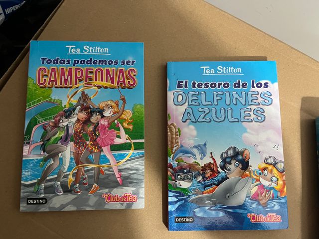 Libros Tea Stilton. Números 18 y 24