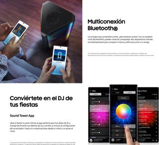 TORRE SONIDO SAMSUNG  BLUETOOTH CALIDAD Y POTENCIA