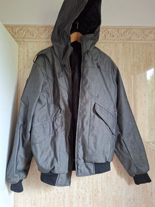 Cazadora Volcom Hombre Gris Talla L