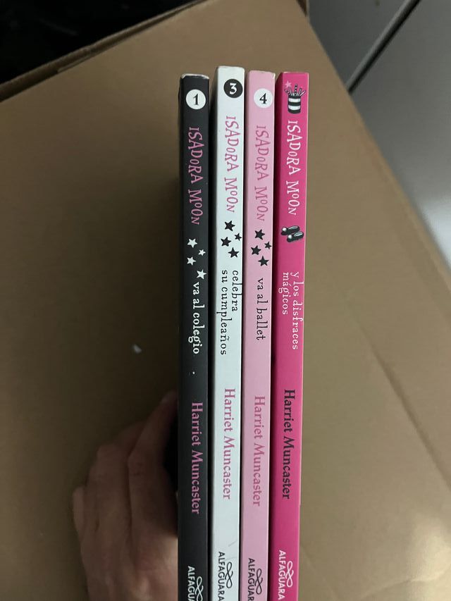 Libros Isadora Moon y Mirabella