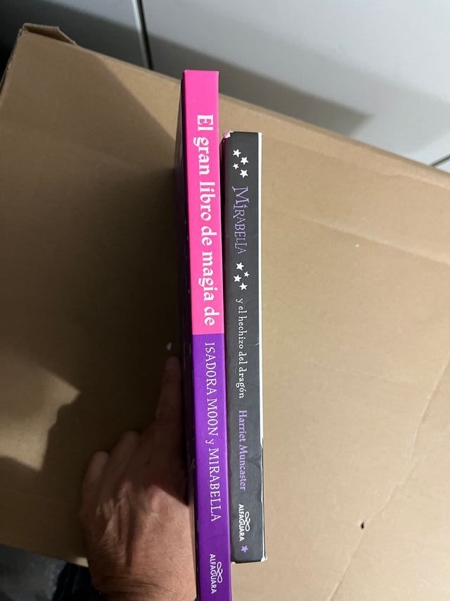 Libros Isadora Moon y Mirabella