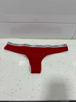 Tanga Victoria's Secret Rosa y Negro