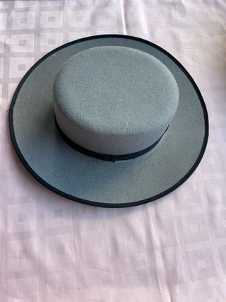 Sombrero Cordobés Gris y Negro