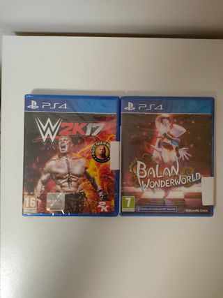 pack 2 juegos para ps4 precintado 