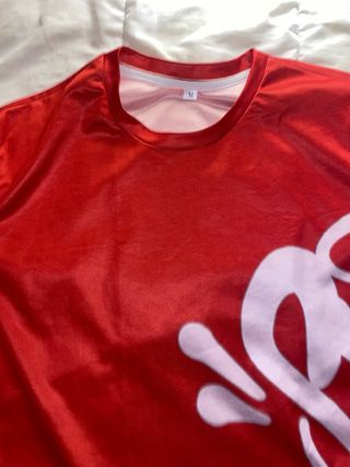 Conjunto Syna World Vermelho e Branco