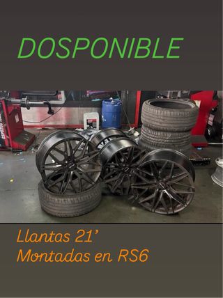 Llantas 21 Montadas en RS6