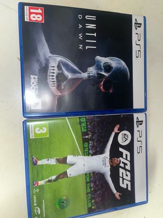 EA Sports FC 25 PS5 Blu-ray
UNTIL DAWN PS5 