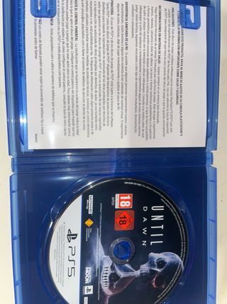 EA Sports FC 25 PS5 Blu-ray
UNTIL DAWN PS5 