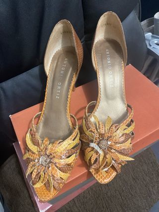 Zapatos Antonio Ortiz Tacon Talla 40