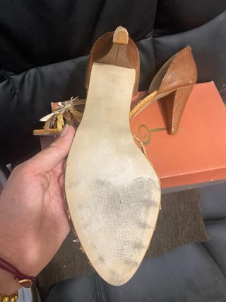 Zapatos Antonio Ortiz Tacon Talla 40