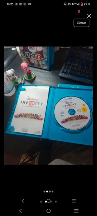 Disney Infinity Wii U, insignias, mundos y figuras