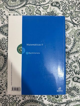 Matemáticas II 2º Bachillerato