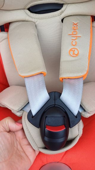 Cybex Sirona Q I-size Platinum Laranja