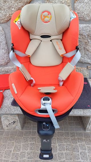 Cybex Sirona Q I-size Platinum Laranja