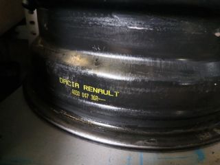 Llantas chapa 15 Dacia