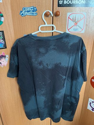 Camiseta Adidas Tie-Dye Negra y Gris