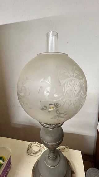 Lámpara Sobremesa Antigua Decorativa