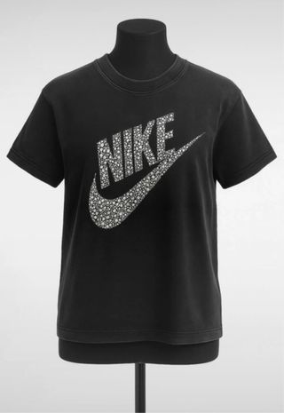 Polo Vintage Nike Plata-Talla M