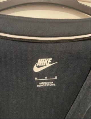Polo Vintage Nike Plata-Talla M