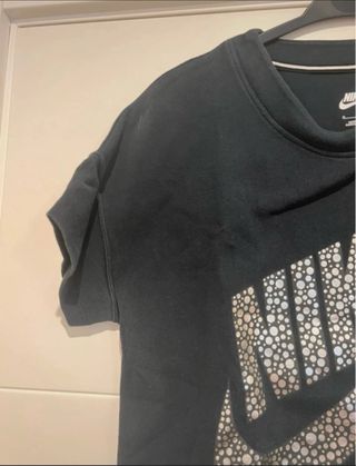 Polo Vintage Nike Plata-Talla M