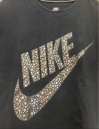 Polo Vintage Nike Plata-Talla M