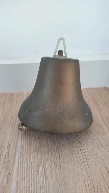 Campanella in ottone scolastica funzionante