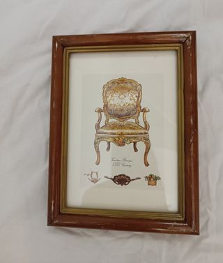 Set di poltrone Cuadros in stile barocco del XV secolo