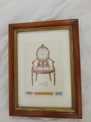 Set di poltrone Cuadros in stile barocco del XV secolo