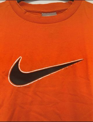 Camiseta Vintage Nike naranja-Talla XL