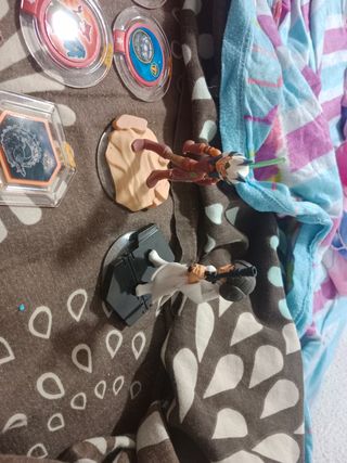 Disney Infinity 3.0 Wii U, insignias y 3 figuras