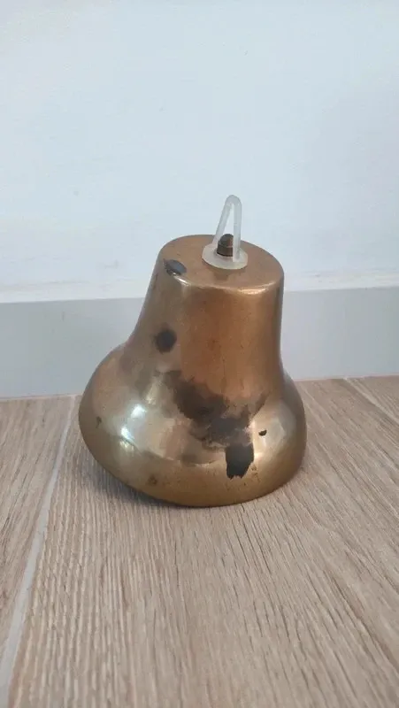 Campanella in ottone scolastica funzionante