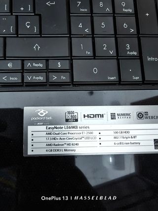 Packard Bell EasyNote LE69KB Series Portátil