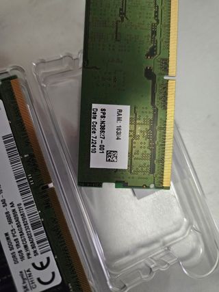 2 Memorias RAM SK hynix 16GB DDR5 SODIMM